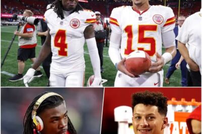 Patrick Mahomes’ Emotional Support for Rashee Rice Steals Spotlight After Chiefs’ 23–20 Victory