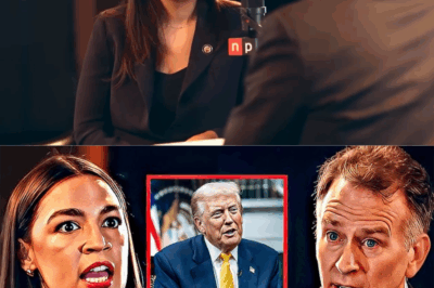 AOC PANICS On Air After NPR Host Asks One Trump Question