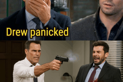 Drew panics after Chase reveals who shot Drew General Hospital Spoilers