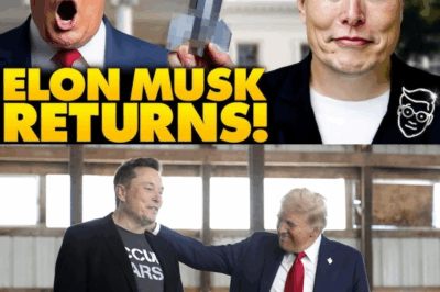 Elon Musk Makes SHOCK Return to White House with Mystery Item That Breaks Internet, Trump’s Response
