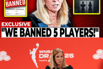 WNBA Commissioner ANNOUNCES 5 Players Are BANNED From the League! – The Shocking Twist No One Saw Comin