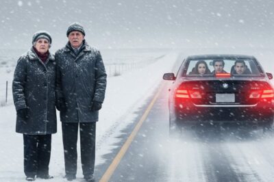 Their children claimed they were a burden—until the moment they abandoned them in the freezing snow. But what the parents carried in one hidden envelope would change everything.