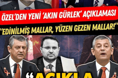 Özgür Özel’den Yeni “Akın Gürlek” Açıklaması: “O Gün İstifa Etmiş, Daha Neler Duyacaksınız!”