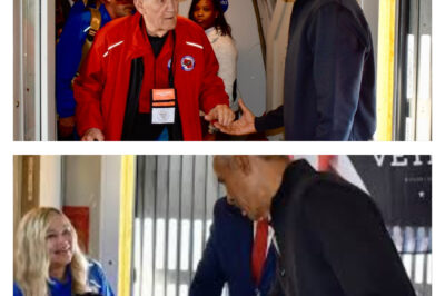 President Barack Obama Greets Veterans in Powerful Honor Flight Moment