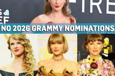 TAYLOR SWIFT JUST GOT “BANNED” FROM THE GRAMMYS?! The Truth Behind Her 2026 SNUB Will Blow Your Mind