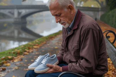 The father who saved for ten years to buy his son a pair of shoes… but the boy jumped off the bridge on his birthday
