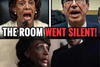 Maxine Waters’ Power Play Backfires: Mnuchin Exposes Congressional Grandstanding