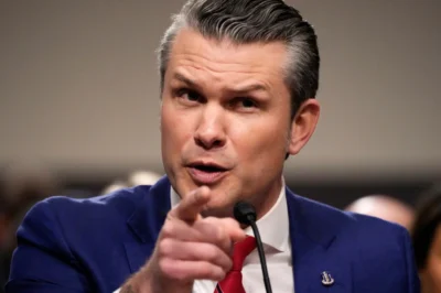 WASHINGTON, D.C. — Secretary of War Pete Hegseth Issues Scathing Rebuke of “Seditious Six,” Signals Possible UCMJ Action Against Retired Cmdr. Mark Kelly