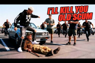 TikToker Slapped an Old Veteran in Front of 40 Bikers | Bikers Punished Him Worst