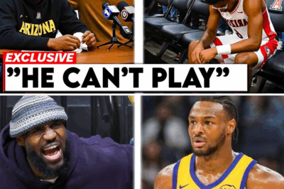 LeBron’s Nightmare: Arizona BENCHES Bryce James, Leaving Him Humiliated—Worse Than Bronny and the Collapse of the James Family Basketball Dynasty