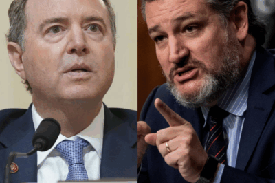 Adam Schiff’s Attempt to Insult Ted Cruz Backfires — What Happens Next Could Destroy His Career Forever!