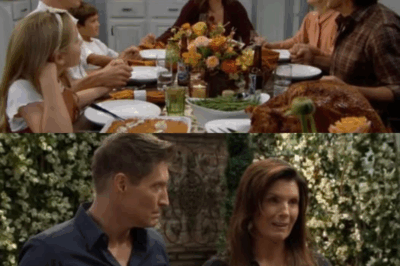 Thanksgiving Showdown: Ridge Threatens to Expose Deacon’s Forbidden Secret at Steffy’s Table!