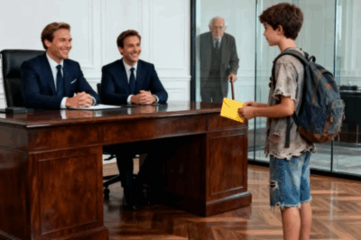 Part1_Trash to Triumph: Homeless Boy Returns a ‘Worthless’ Envelope—Unlocking a Scandal That Shakes a Millionaire’s Empire