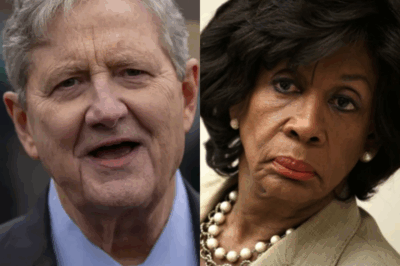 Shocking News!!! Senator Kennedy Drops Bombshell on Maxine Waters—Her Career in Jeopardy!
