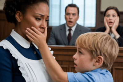 COURTROOM SHOCKER! Humiliated Servant Accused of Theft—Until the Billionaire’s Son Reveals the Secret That Changes Everything!