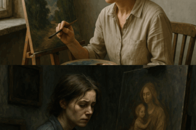 The Canvas That Whispered: An Artist’s Premonition of a Forgotten Secret.