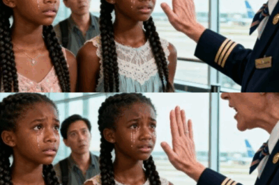 FLIGHT ATTENDANT’S SHOCK! Employee Stops Twin Sisters From Boarding—What Their Father Did Next Silenced the Entire Airport!