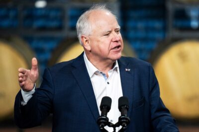 Tim Walz Erupts After Lindi Li Calls Him Out Live During Heated Political Exchange