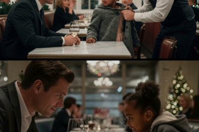 The Billionaire Thought He’d Dine Alone on Christmas—Until a Little Black Girl Said…