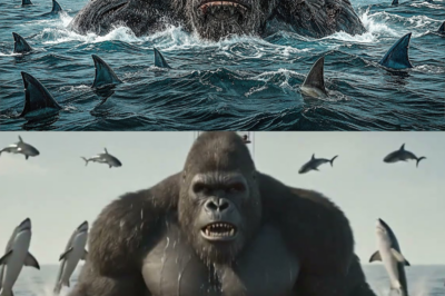 Kong Battles Millions of Metal-Eating Sharks in the Ocean