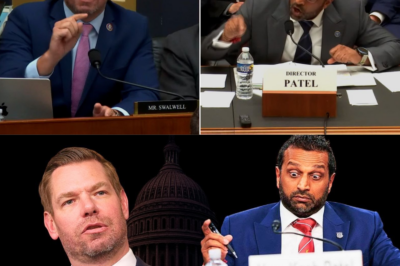 Epic Meltdown: Patel Crumbles Under Epstein Questions From Swalwell