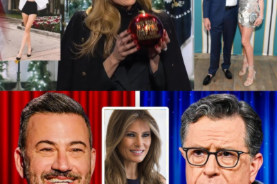 Colbert & Kimmel DESTROY Melania’s Christmas Cash Grab and Don Jr’s Engagement 😂💍