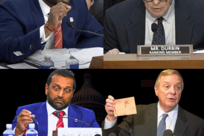 Durbin Exposes Patel’s Evasions in Tense Exchange