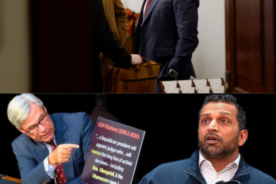 Whitehouse Exposes Patel’s ‘Enemies List’ Pattern