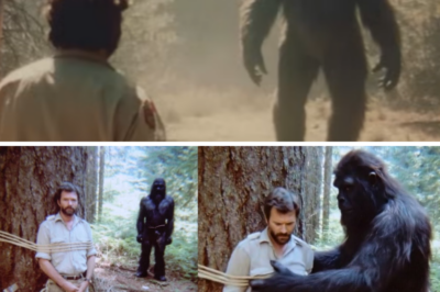 Bigfoot Found a Ranger Tied to a Tree, What Happened Next Will Sh0ck You 