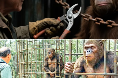 He Found a Small Bigfoot Locked Inside a Cage, What Happened Next Left Him Speechless