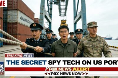 US NAVY SEALS BOARD Chinese “Port Crane” — Sensors Found Scanning US Navy
