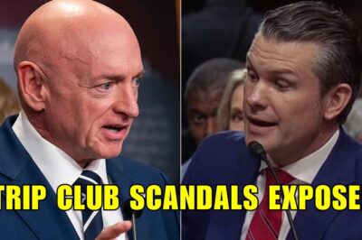 Pete Hegseth Squirms as Sen. Kelly Exposes His Drunken Strip Club Scandals