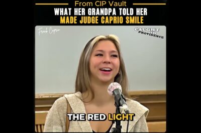 What Her Grandpa Told Her Made Judge Caprio Smile