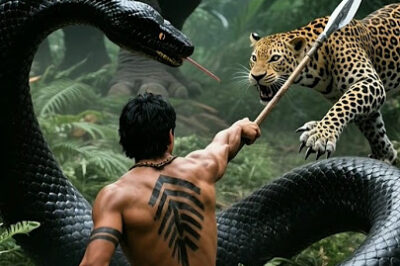 💥 Rhino, Leopard & Warrior Team Up to Defeat Giant Anaconda