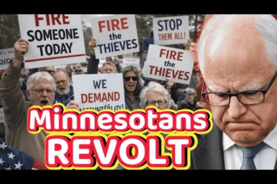 “We Want People Fired!” — Minnesotans Blast Tim Walz for Weakness Amid Billions in Fraud