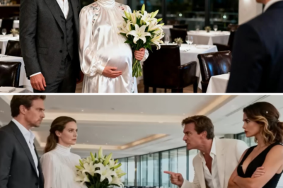 “Dining With His Mistress, The Billionaire Was Untouchable—Until He Saw His Pregnant Ex-Wife With The Most Ruthless CEO Alive”