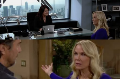 Green with Envy! Brooke Demands Answers from Ridge: ‘Why Does Katie Have an Office and I Don’t?