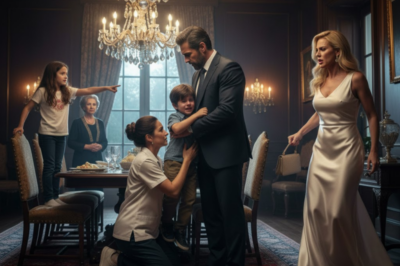 Part1_”She’s Nobody!”: CEO’s Fiancée Attacks Nanny, Then His Children Shout the Truth