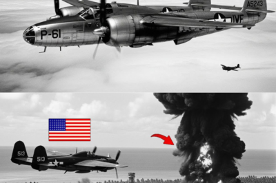 Japanese Couldn’t Believe One P-61 Was Hunting Them — Until 4 Bombers Disappeared in 80 Minutes