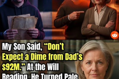 HER TRUE STORY FROM CALIFORNIA 👵💔 My Son Said, “Don’t Expect a Dime from Dad’s $92M.” At the Will…