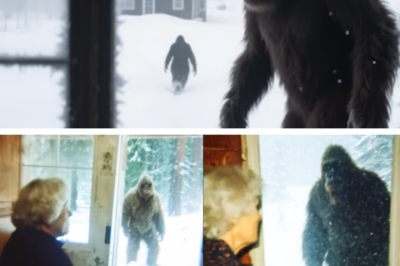 A Frozen Mother Bigfoot Begs for Shelter, What Happened Next Left Her in Tears