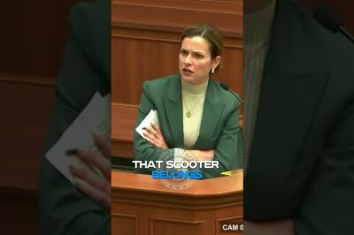 Karen Disabled a Cop’s Scooter Mid-Chase — What the Judge Said Shocked the Court ⚡🚓