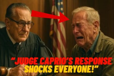 A 70-Year-Old Veteran Broke Down in Court — Judge Caprio’s Response Stunned Everyone