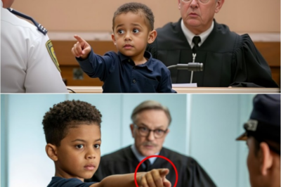 TRUTH FROM THE INNOCENT: Little Boy Points at Police Officer in Court—The Words That Came Out of His Mouth Left the Judge Speechless!