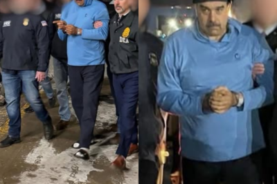 THE FALL OF A DICTATOR: First Photos Emerge of Maduro in Handcuffs After High-Stakes DEA Extradition to New York!