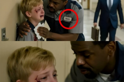SPEECHLESS! Millionaire Arrives at School and Finds His Son Bleeding—But the Truth About Who Helped Him Changes Everything!